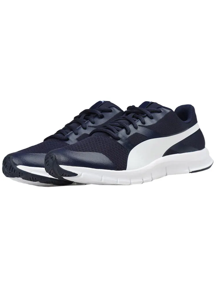Кеды PUMA Flexracer Non-Slip Cozy Low Top Sports Skate Shoes Blue White — изображение 2 из 4, синий