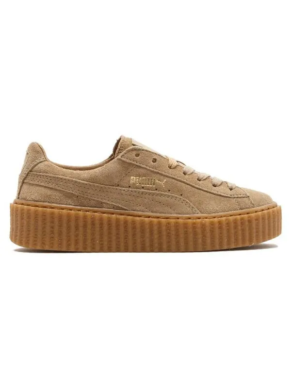 Кроссовки fenty x suede creeper 'oatmeal' Puma — изображение 2 из 4, желтый