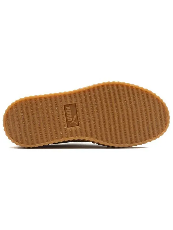 Кроссовки fenty x suede creeper 'oatmeal' Puma — изображение 4 из 4, желтый