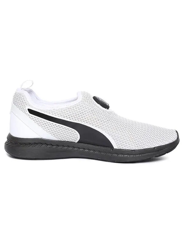 Кроссовки ignite 'black white' Puma — изображение 2 из 3, черный/белый