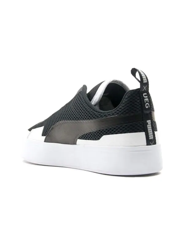 Кроссовки ueg x court play slip-on 'gravity resistance - black' Puma — изображение 3 из 4, черный белый