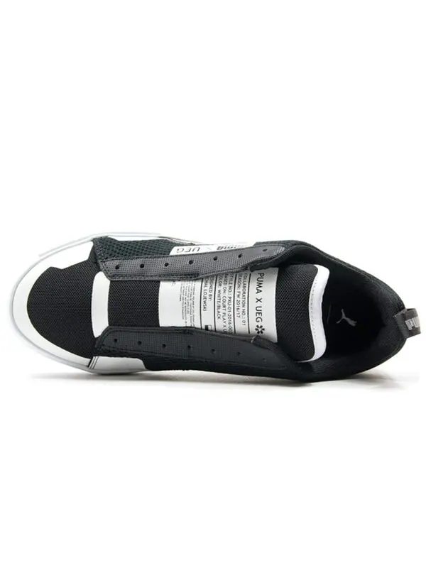 Кроссовки ueg x court play slip-on 'gravity resistance - black' Puma — изображение 4 из 4, черный белый