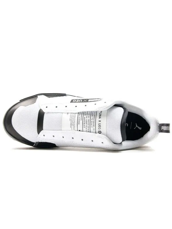 Кроссовки ueg x court play slip-on 'gravity resistance - white' Puma — изображение 3 из 4, белый/черный