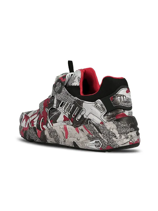 Кроссовки trapstar x disc blaze 'camo' Puma — изображение 4 из 4, серый/черный/красный