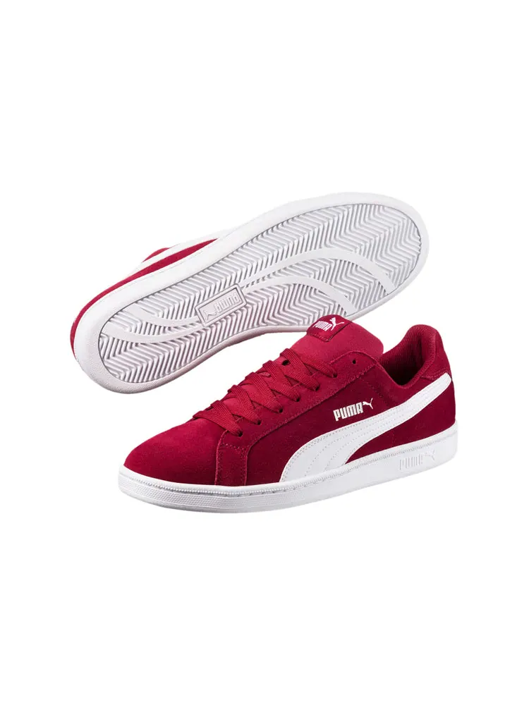 Кеды PUMA Smash Suede Retro Low Top skate shoes Red — изображение 2 из 4, красный