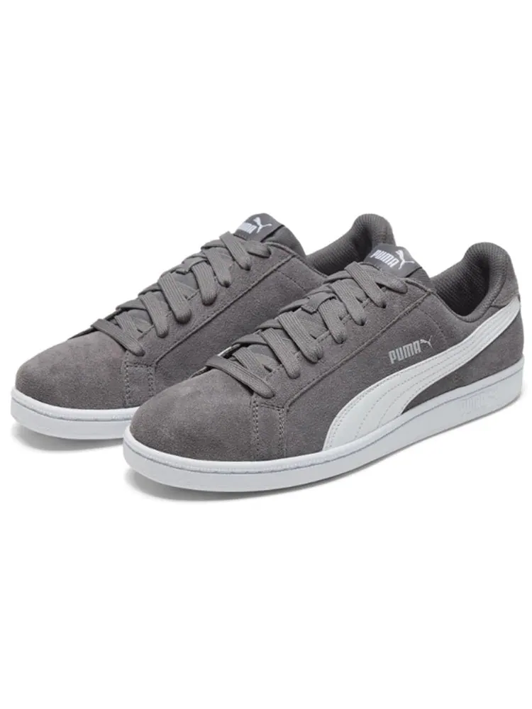 Кеды PUMA Smash Suede 'Grey' — изображение 2 из 5, серый