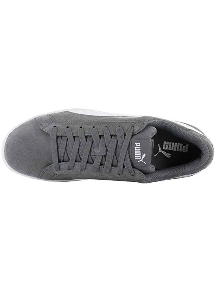 Кеды PUMA Smash Suede 'Grey' — изображение 3 из 5, серый