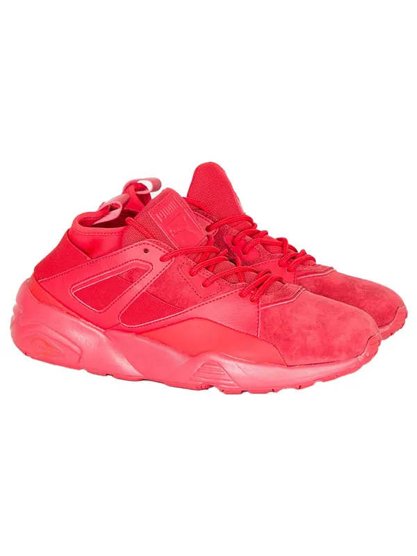 Кроссовки blaze of glory sock core 'red' Puma — изображение 2 из 4, розовый