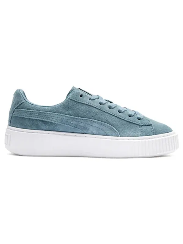 Кроссовки suede platform blue Puma — изображение 2 из 4, синий