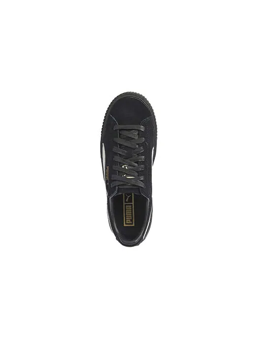 Кроссовки suede platform core 'black white' Puma — изображение 4 из 4, черный/белый
