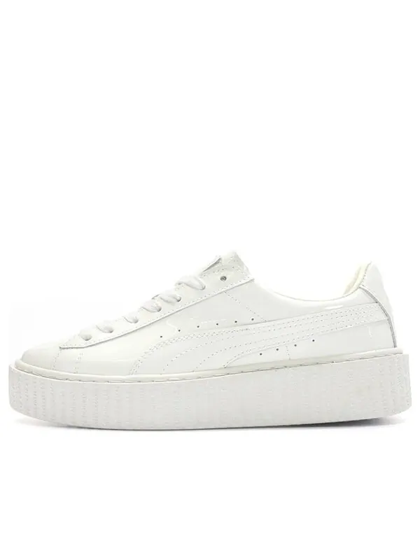Кроссовки fenty x patent leather creepers 'glossy white' Puma — изображение 1 из 1, белый/белый/белый