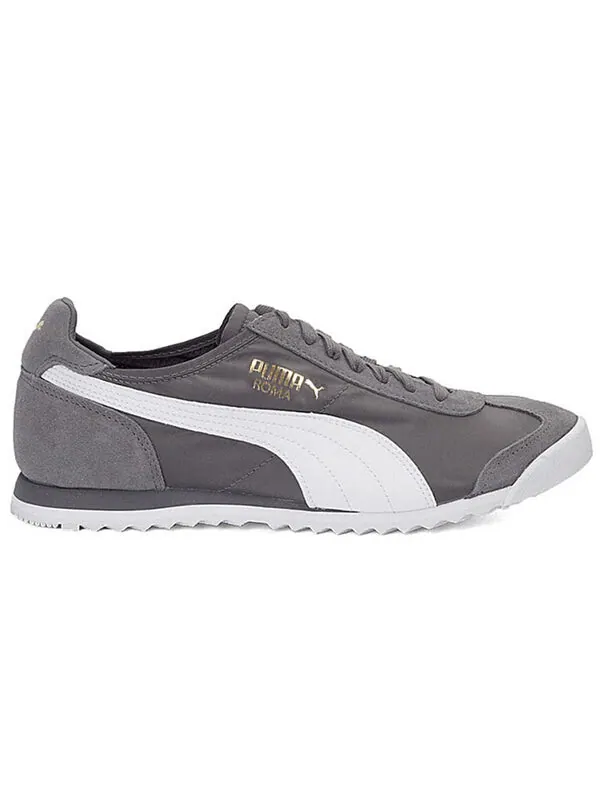 Кроссовки roma og nylon 'gray white' Puma — изображение 2 из 4, серый/белый