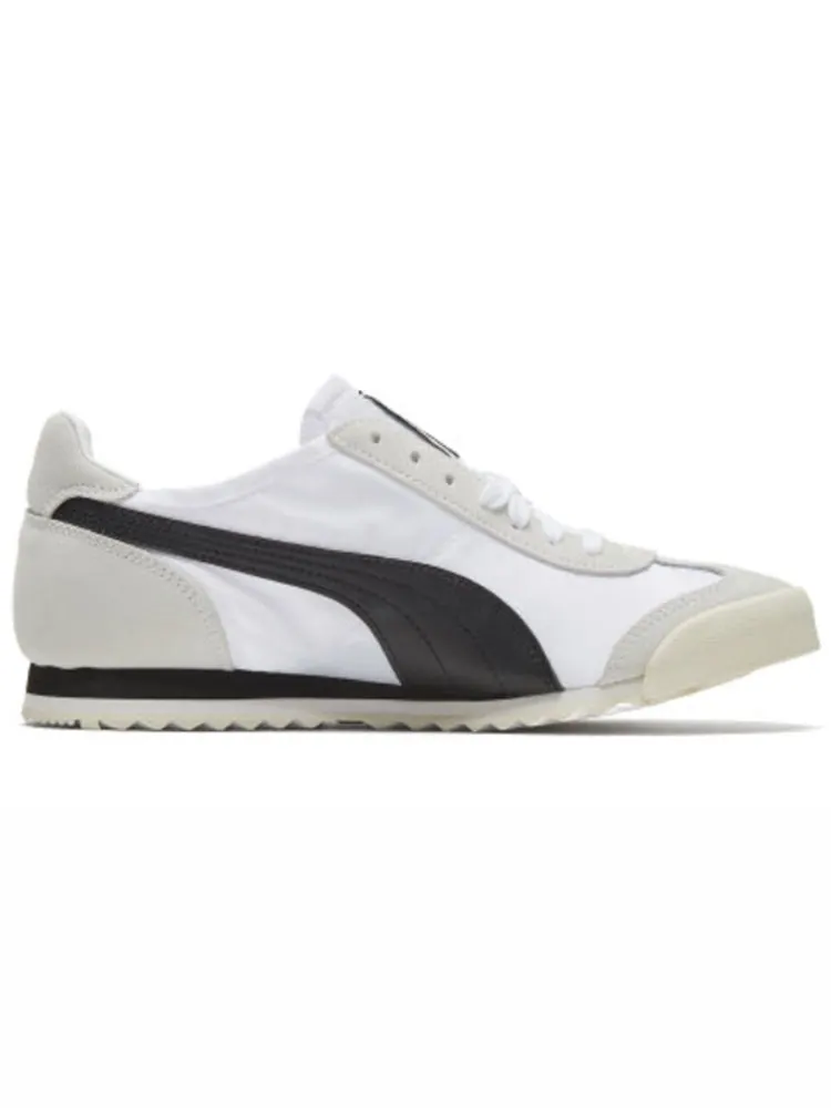 Беговые кроссовки PUMA Roma OG Nylon 'White Black' — изображение 2 из 6, белый
