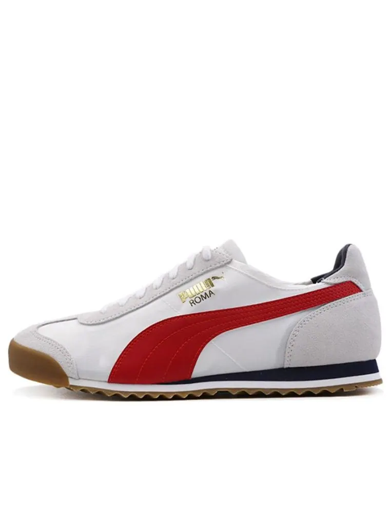 Беговые кроссовки PUMA Roma Og Nylon 'White wine Red' — изображение 1 из 5, красный