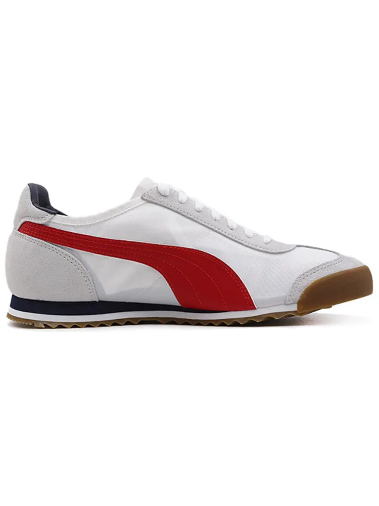 Беговые кроссовки PUMA Roma Og Nylon 'White wine Red' — изображение 2 из 5, красный