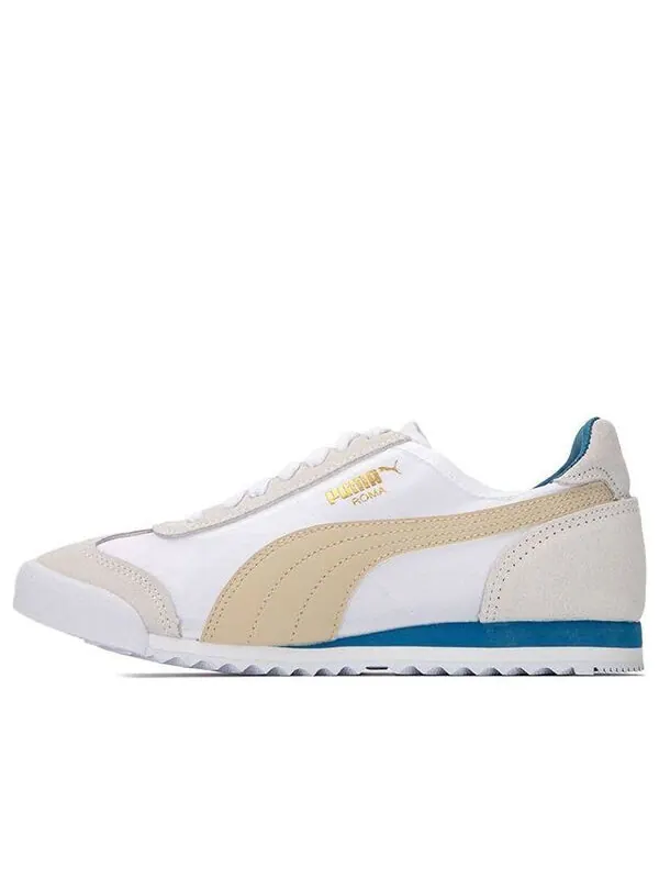 Кроссовки roma og nylon 'white mykonos blue' Puma — изображение 1 из 4, белый/коричневый/синий