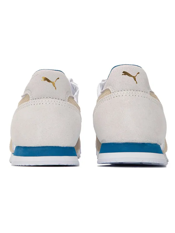 Кроссовки roma og nylon 'white mykonos blue' Puma — изображение 4 из 4, белый/коричневый/синий