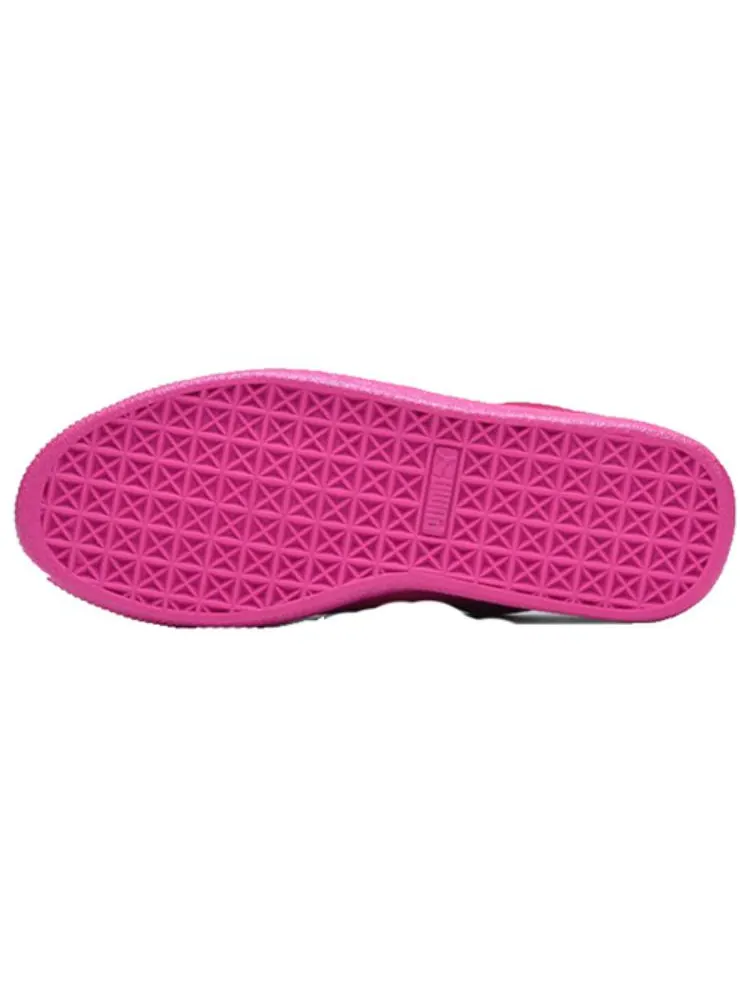 Кеды PUMA Suede Heart Satin Pink — изображение 3 из 3, красный