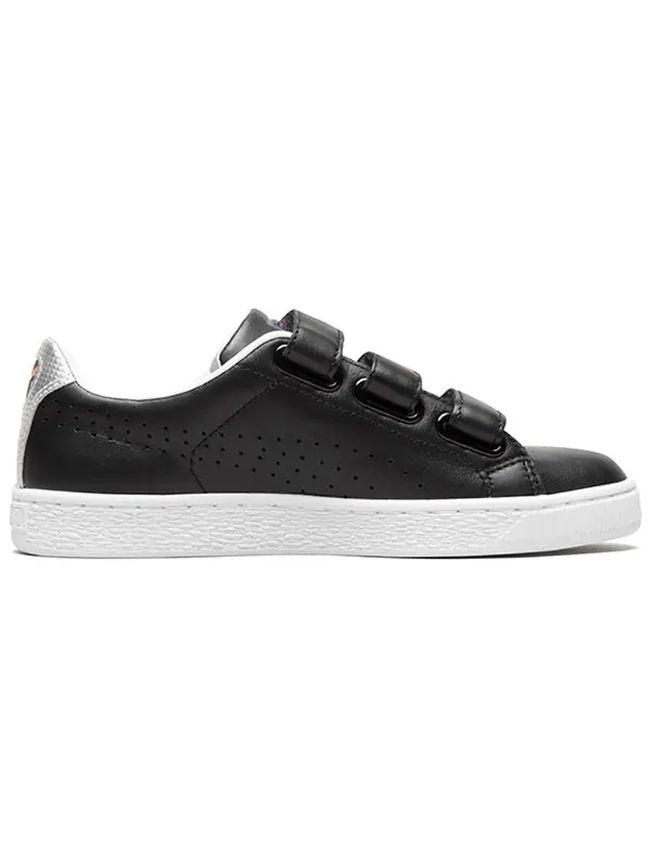 Кроссовки basket strap explosive 'black white' Puma — изображение 2 из 4, черный/белый
