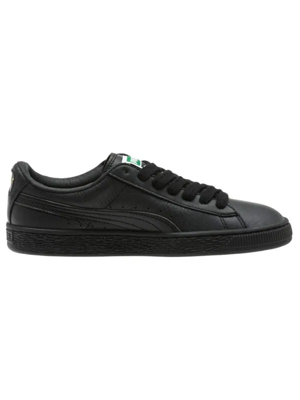 Кроссовки basket classic lifestyle 'black' Puma — изображение 2 из 4, черный