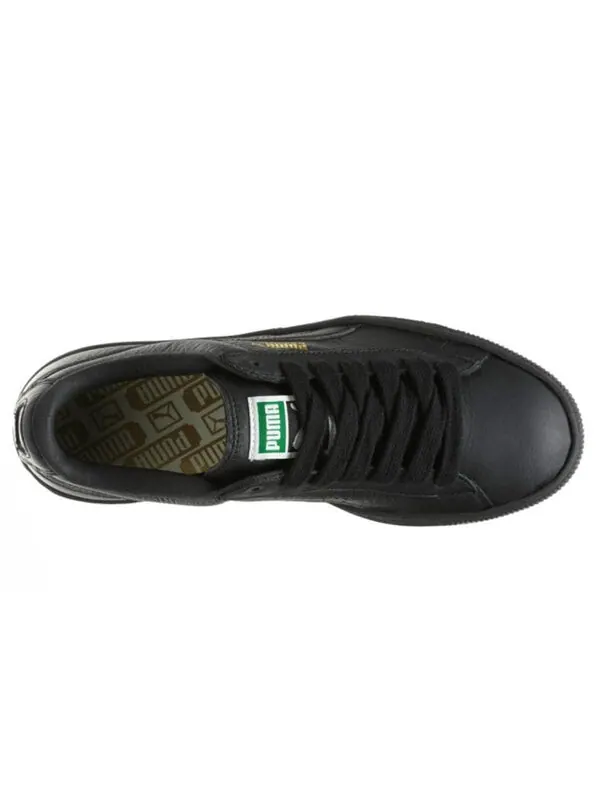 Кроссовки basket classic lifestyle 'black' Puma — изображение 4 из 4, черный