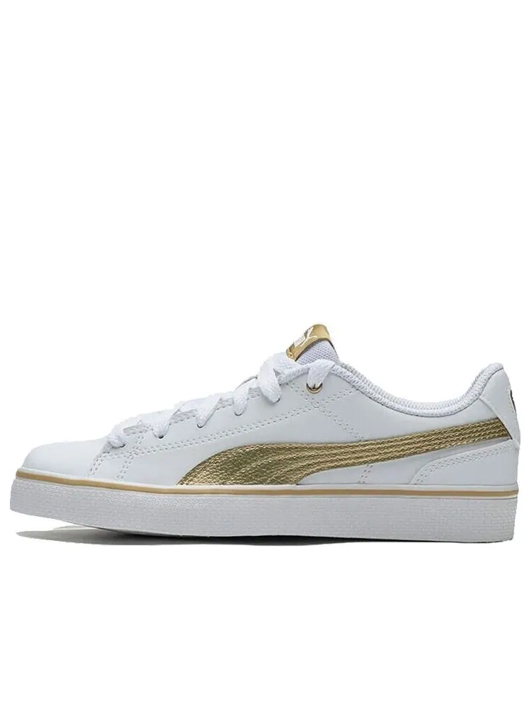Кеды PUMA Court Point Vulc V2 'White Gold' — изображение 1 из 4, золото