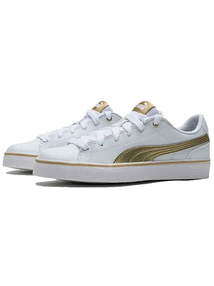 Кеды PUMA Court Point Vulc V2 'White Gold' — изображение 2 из 4, золото