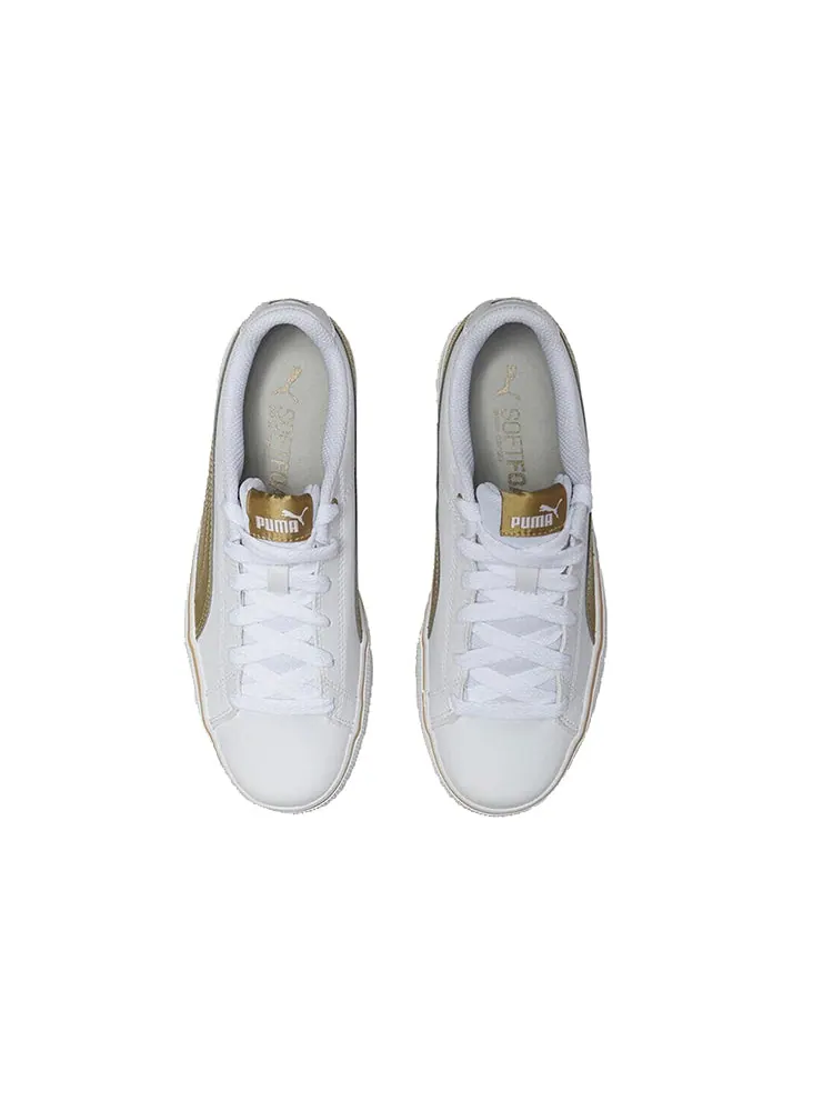 Кеды PUMA Court Point Vulc V2 'White Gold' — изображение 3 из 4, золото