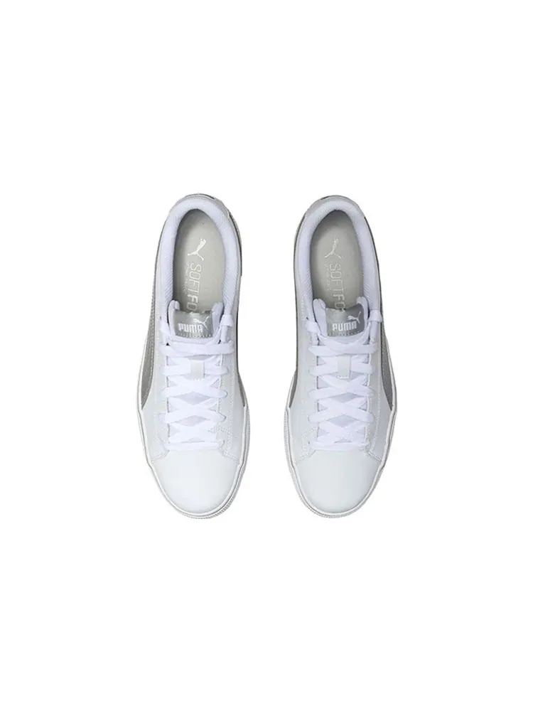 Кеды PUMA Court Point Vulc V2 'White Silver' — изображение 3 из 5, белый