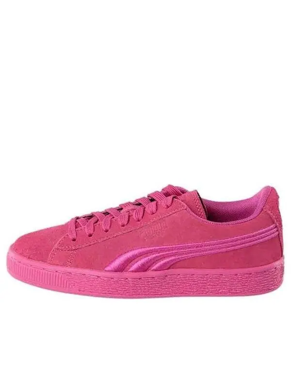 Кроссовки suede classic badge 'shocking pink' Puma — изображение 1 из 4, розовый