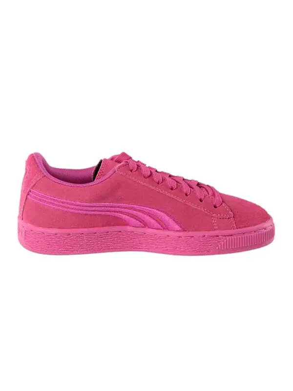 Кроссовки suede classic badge 'shocking pink' Puma — изображение 2 из 4, розовый