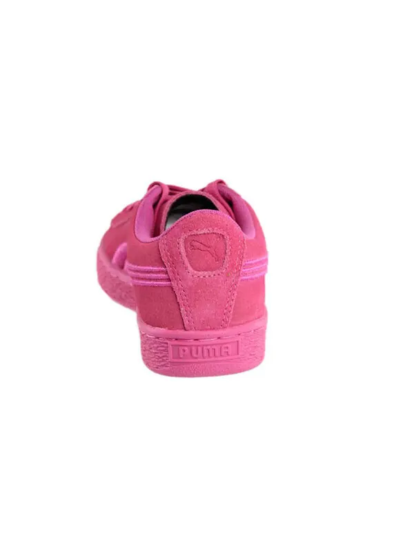 Кроссовки suede classic badge 'shocking pink' Puma — изображение 4 из 4, розовый