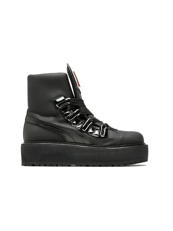 Кроссовки fenty x sneaker boot 'black' Puma — изображение 2 из 4, черный