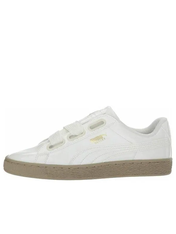 Кроссовки basket heart marshmallow white Puma — изображение 1 из 4, белый
