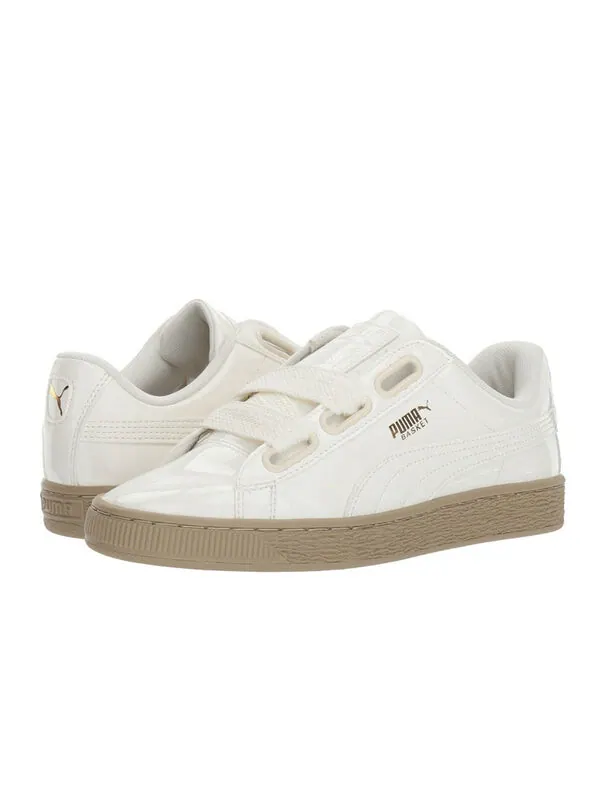 Кроссовки basket heart marshmallow white Puma — изображение 4 из 4, белый