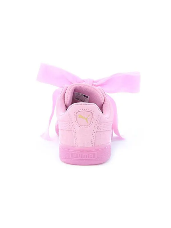 Кроссовки suede heart reset 'prism pink' Puma — изображение 4 из 4, розовый
