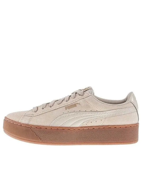 Кроссовки vikky platform 'pebble' Puma — изображение 1 из 4, коричневый