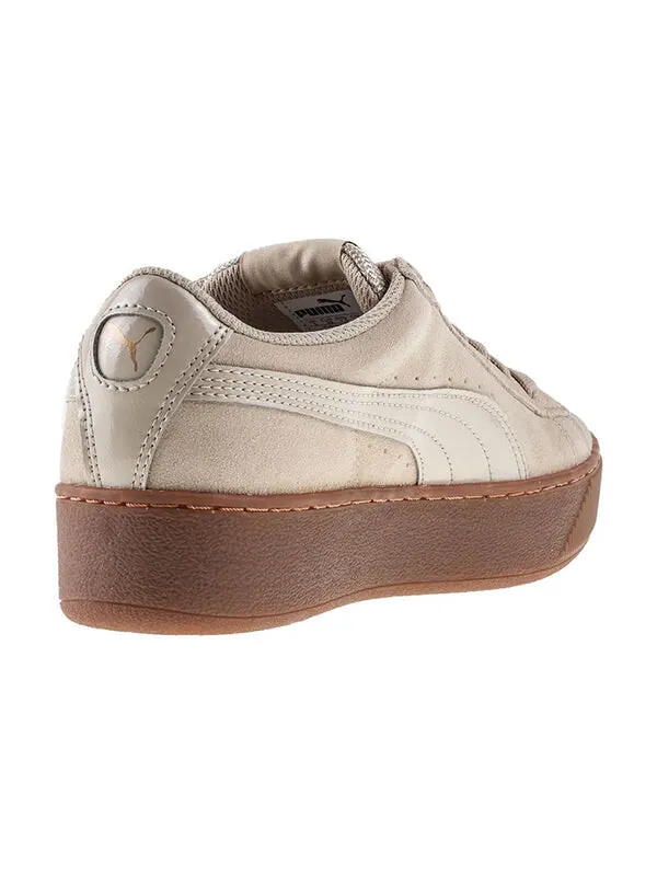 Кроссовки vikky platform 'pebble' Puma — изображение 3 из 4, коричневый