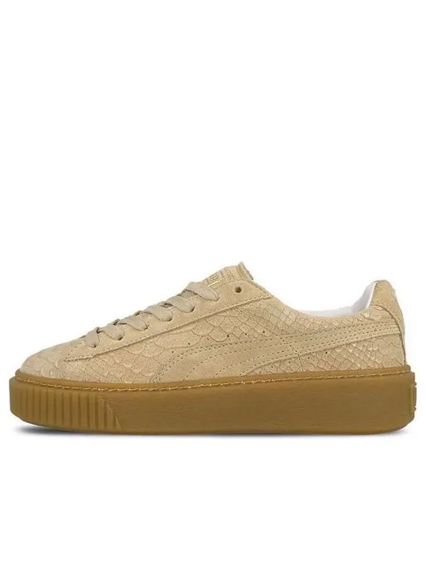Кроссовки platform 'exotskin - natural vachetta' Puma — изображение 1 из 4, бежевый