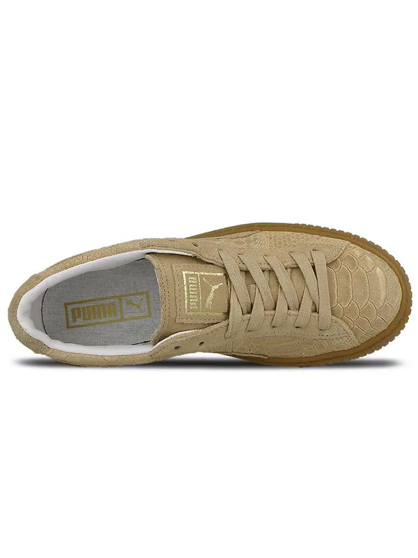 Кроссовки platform 'exotskin - natural vachetta' Puma — изображение 3 из 4, бежевый
