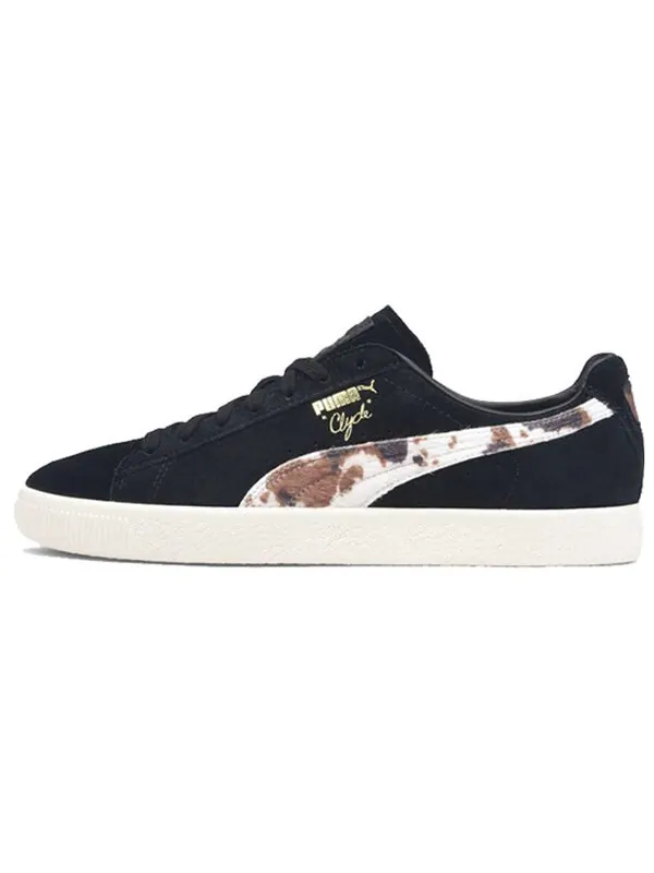Кроссовки x clyde packer 'cow suit black' Puma — изображение 2 из 4, черный