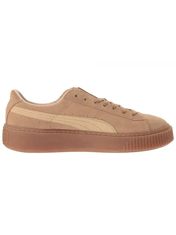 Кроссовки suede platform 'brown' Puma — изображение 2 из 4, коричневый
