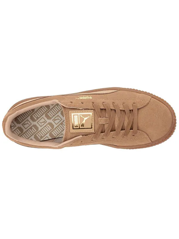 Кроссовки suede platform 'brown' Puma — изображение 4 из 4, коричневый