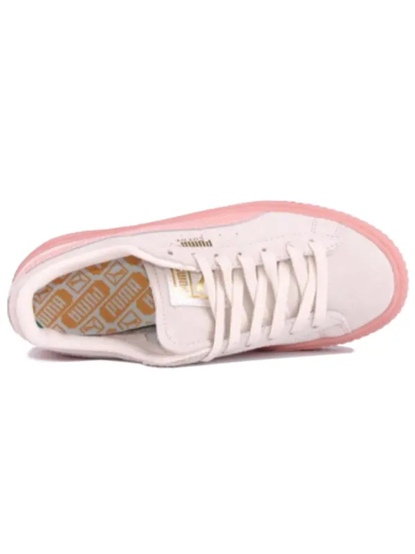 Кроссовки suede platform 'pink' Puma — изображение 4 из 4, розовый