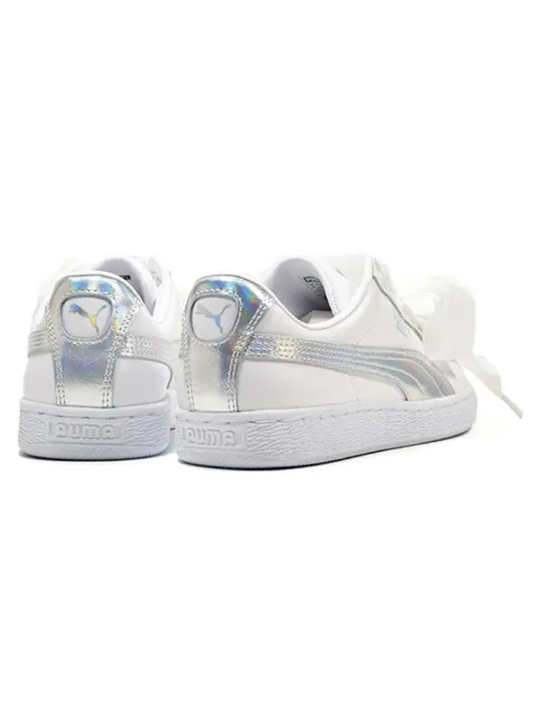 Кроссовки basket heart explosive 'white' Puma — изображение 3 из 4, белый