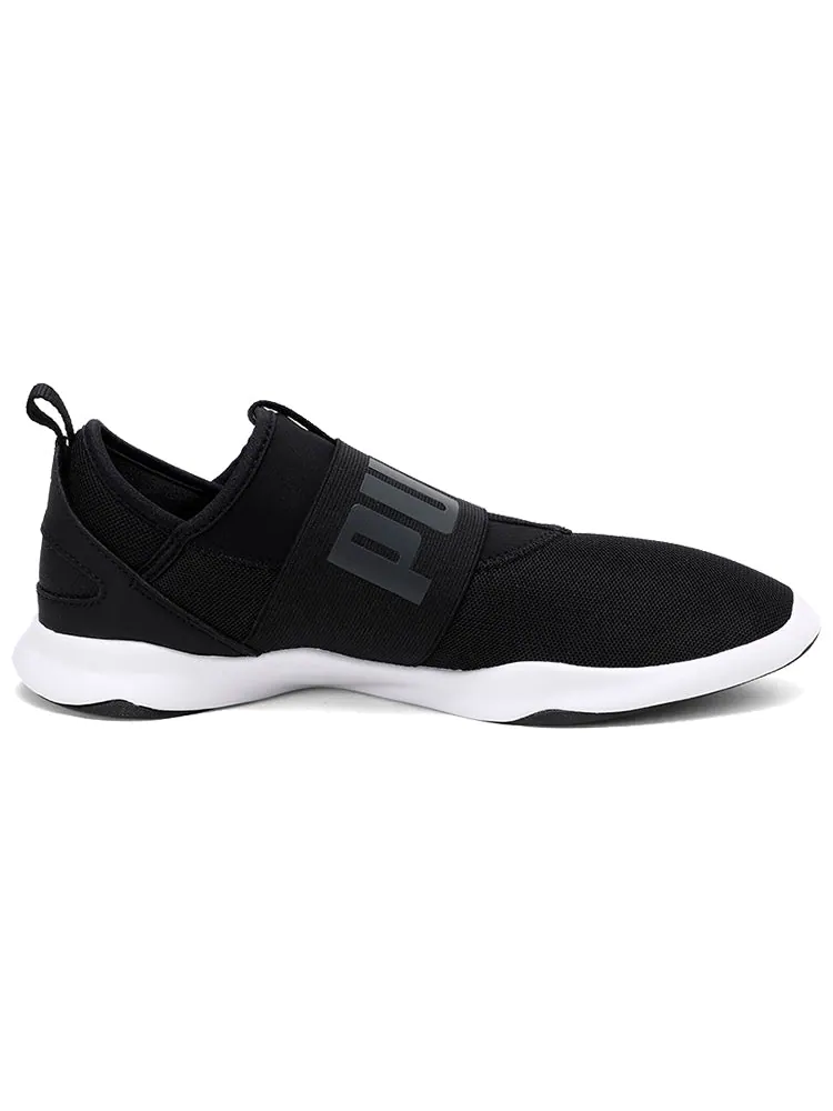 Беговые кроссовки PUMA 'Black White Grey' — изображение 2 из 6, серый