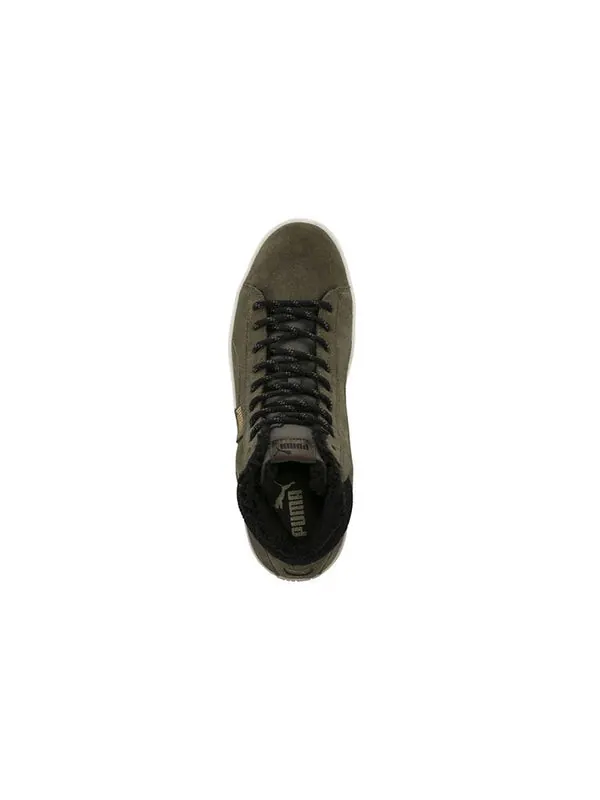 Кроссовки 1948 mid corduroy 'olive green black' Puma — изображение 4 из 4, оливковый зеленый/черный