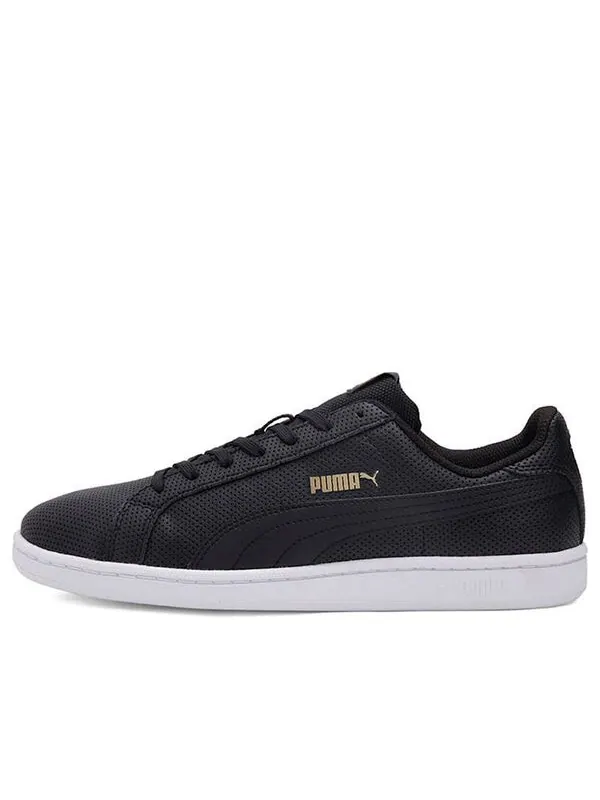 Кроссовки smash fp black/gold Puma — изображение 1 из 4, черный/золотистый