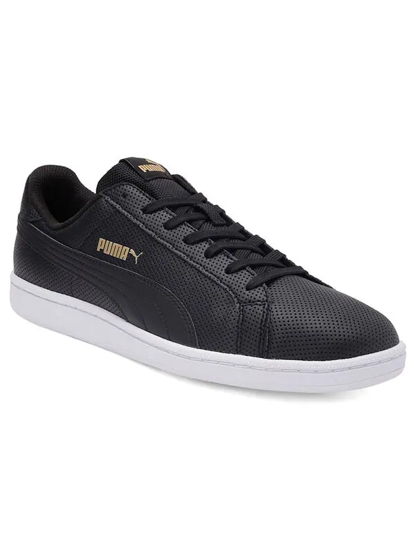Кроссовки smash fp black/gold Puma — изображение 2 из 4, черный/золотистый