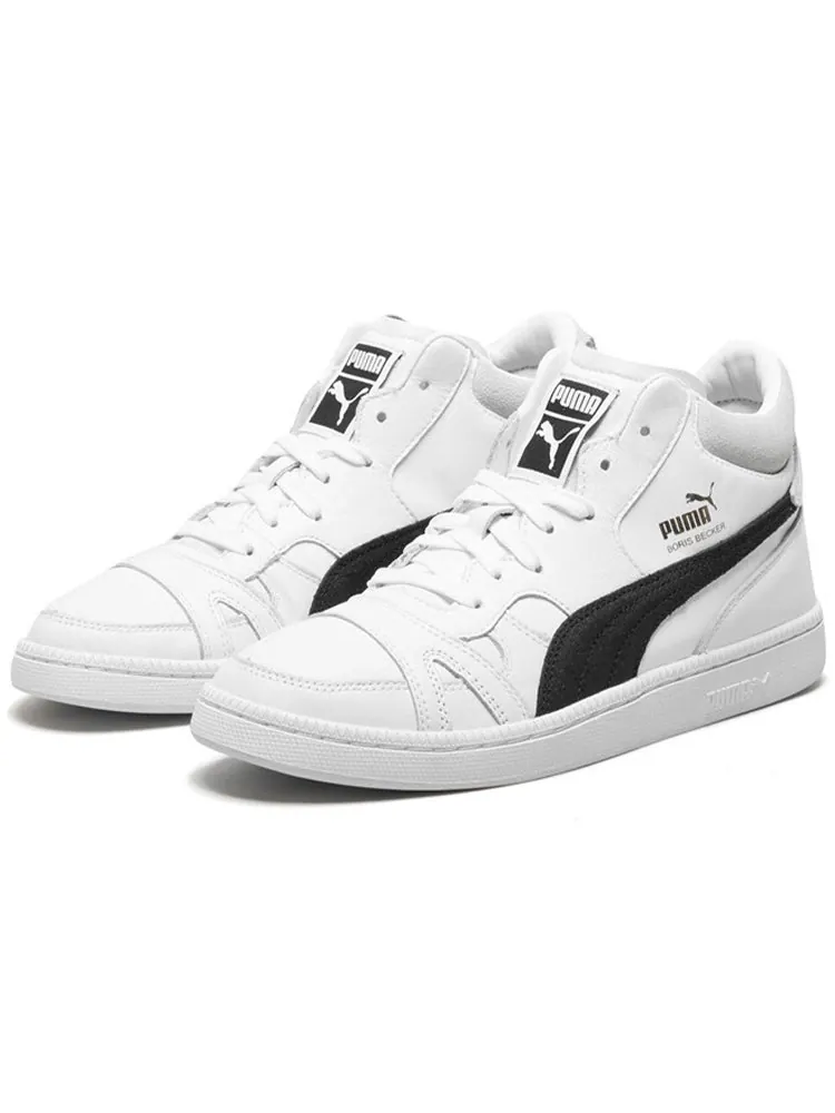 Кеды PUMA Becker Mid 'White/Red' — изображение 3 из 5, белый